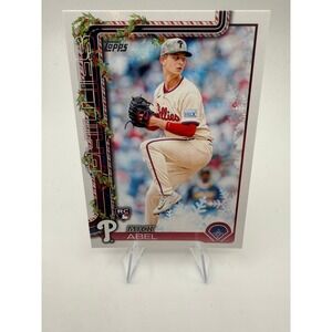 2023 Topps Chrome Rookie Mick Abel Philadelphia Phillies Baseball Card H111